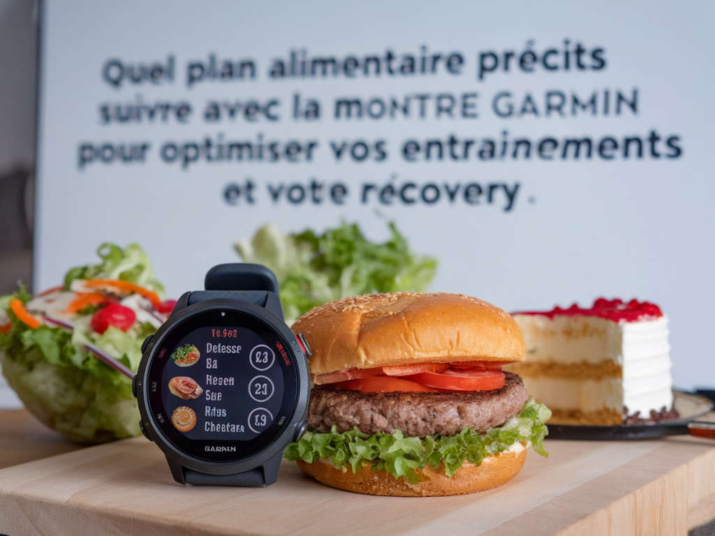 Quel plan alimentaire précis suivre avec la montre garmin pour optimiser vos entraînements et votre récupération
